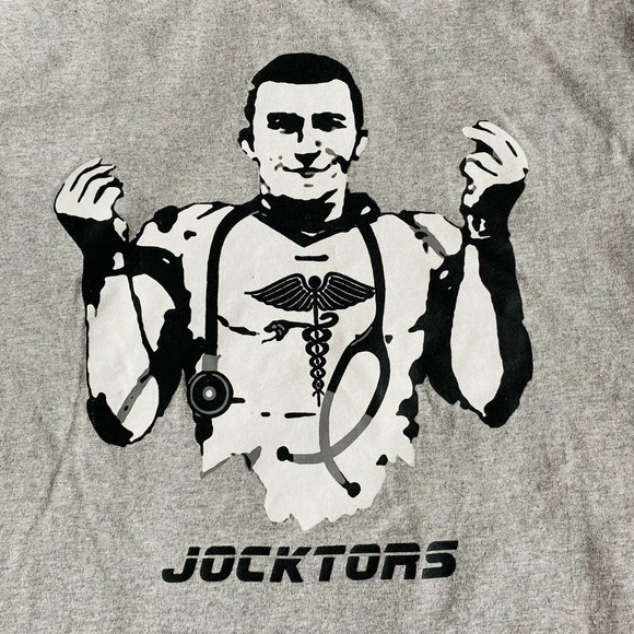 Jocktors Doctors Cotton Tee Shirt - Picture 1 of 5